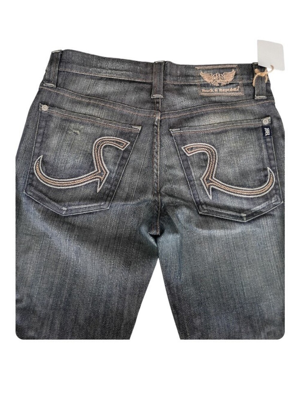 Vintage Rock & Republic Men's Neil BZ Straight Leg Jeans 32x32 Pre-owned Unworn - Picture 4 of 4
